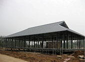 旅游区餐厅钢结构建筑